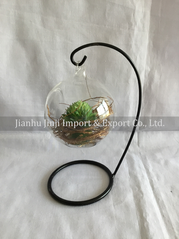 Glass artificial plant