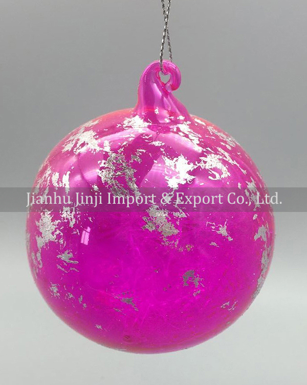 Christmas glass ball