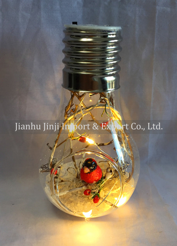 Christmas glass pendent