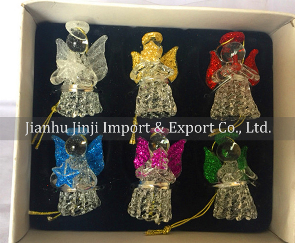 Christmas glass angel