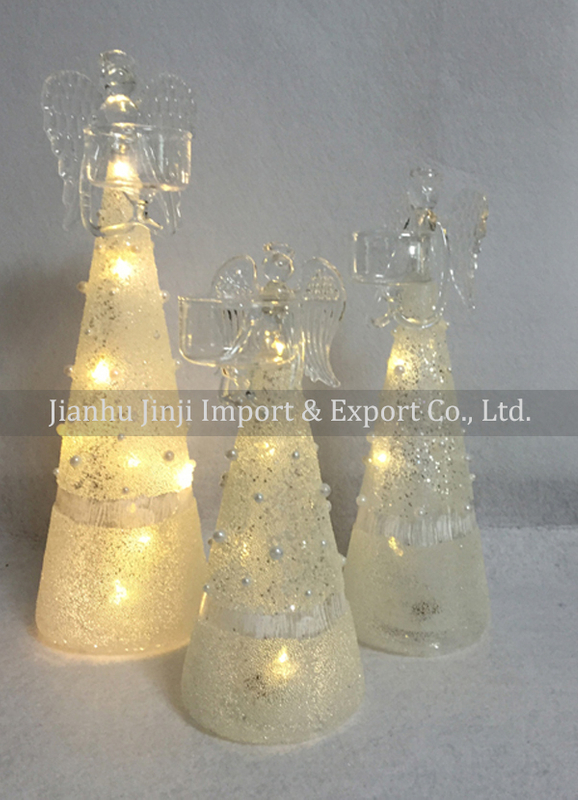 Christmas glass angel