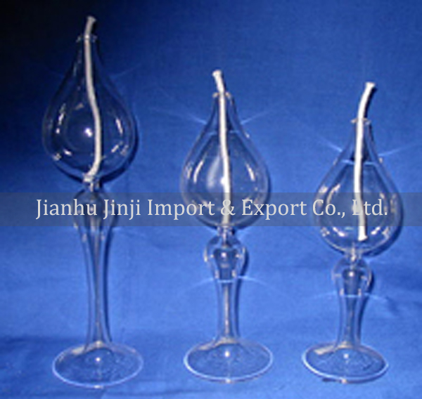 glass oil lamp