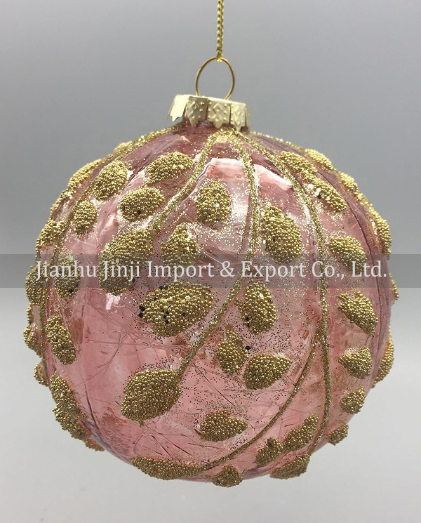Christmas glass ball