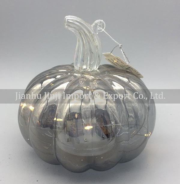 glass pumpkin