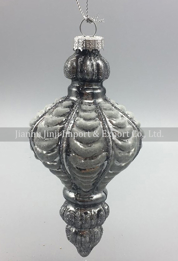 Christmas glass pendent