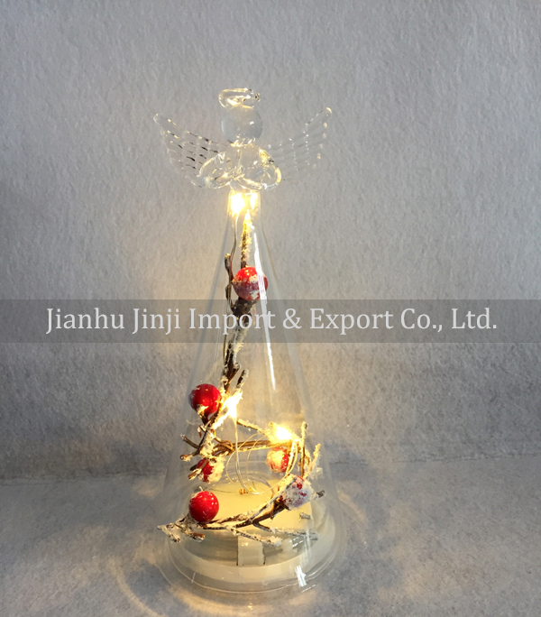 Christmas glass angel