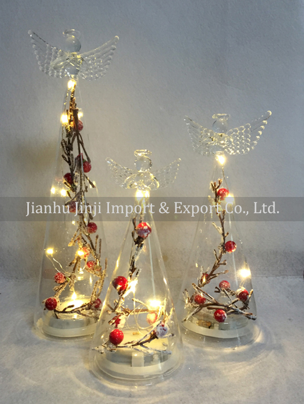 Christmas glass angel