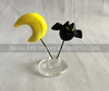 Glass halloween decoration