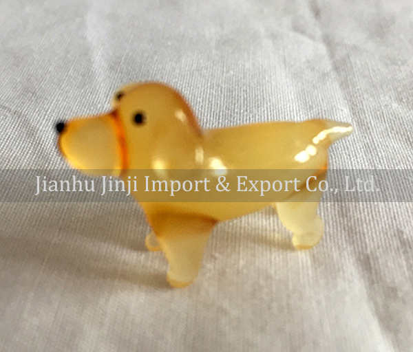 Glass dog