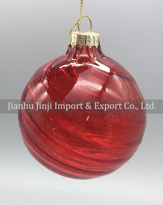 Christmas glass ball
