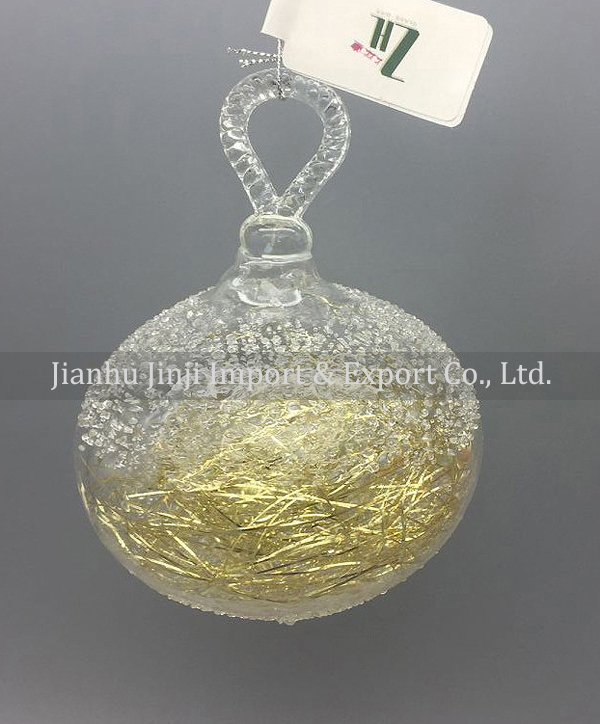 Christmas glass ball