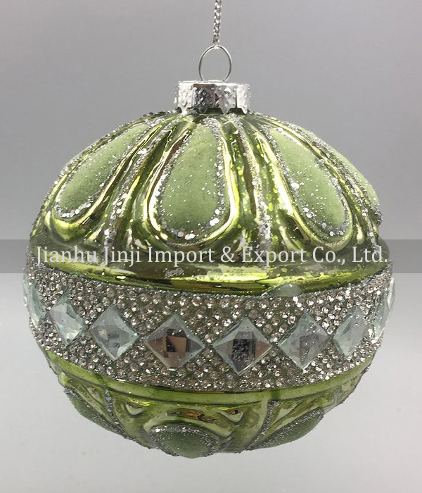 Christmas glass ball