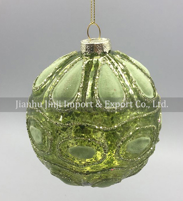 Christmas glass ball