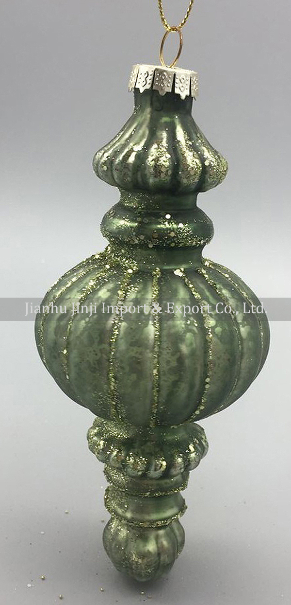 Christmas glass pendent