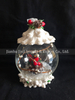 Christmas glass pendent