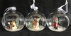 Christmas glass pendent