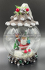 Christmas glass pendent