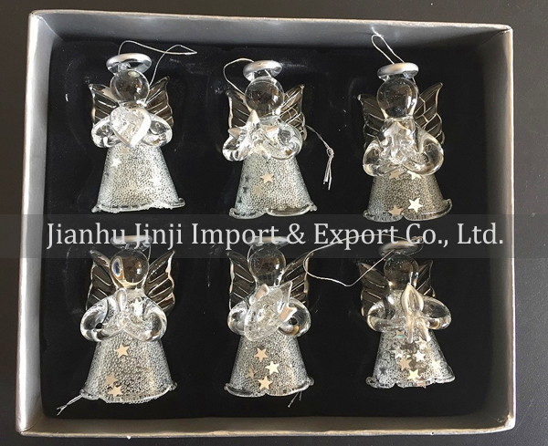 Christmas glass angel