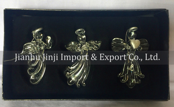 Christmas glass angel