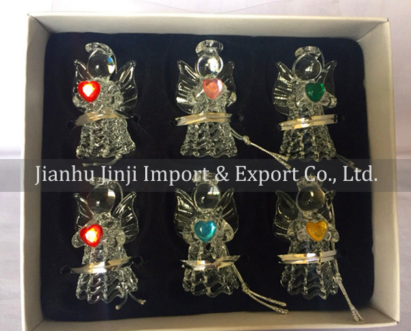 Christmas glass angel