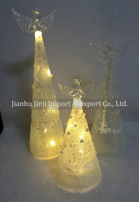 Christmas glass angel