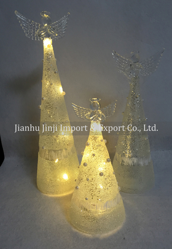 Christmas glass angel