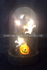 glass halloween ornament