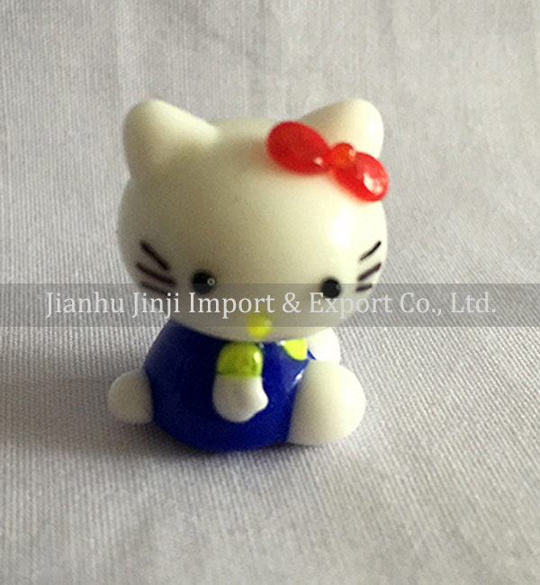 Glass ketty cat