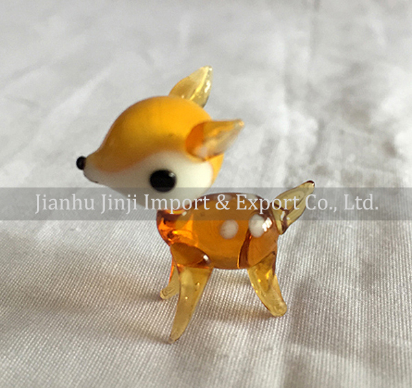 Glass sika deer