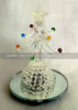 glass christmas tree 
