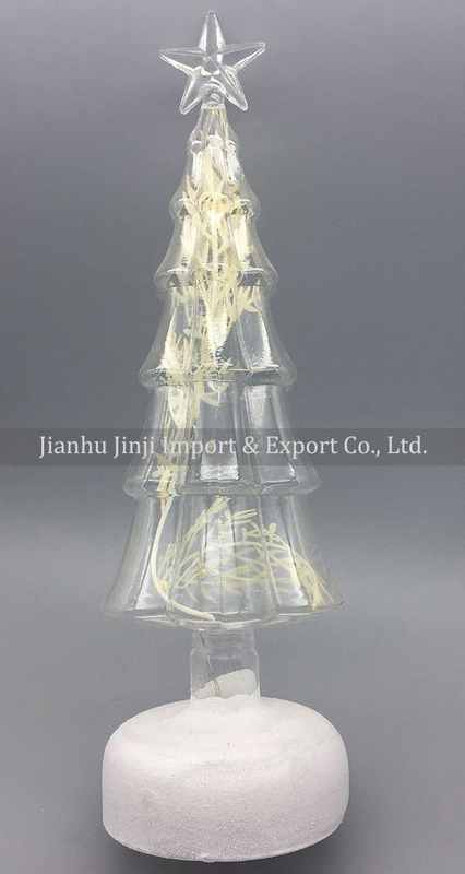 glass christmas tree 