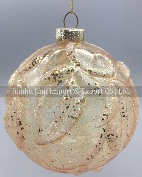 Christmas glass ball