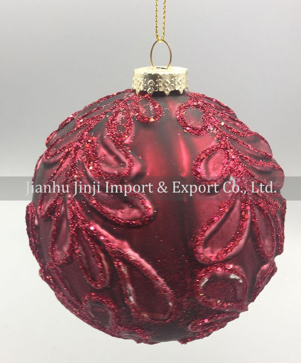 Christmas glass ball