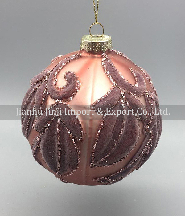 Christmas glass ball