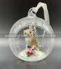 Christmas glass pendent