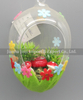 Glass easter egg with colour paint