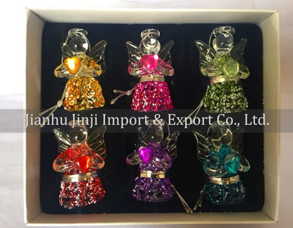 Christmas glass angel