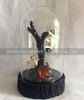 glass halloween ornament