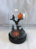 glass halloween ornament