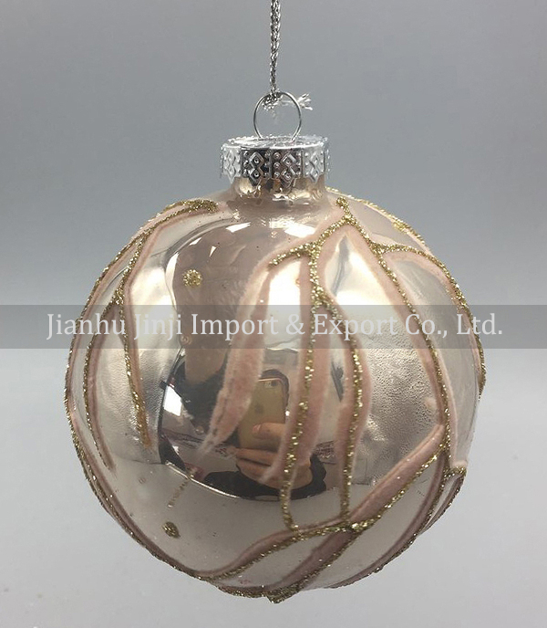 Christmas glass ball