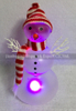 Christmas glass snowman