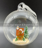 Christmas glass pendent