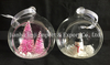 Christmas glass pendent