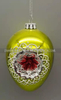 Glass easter egg with colour paint