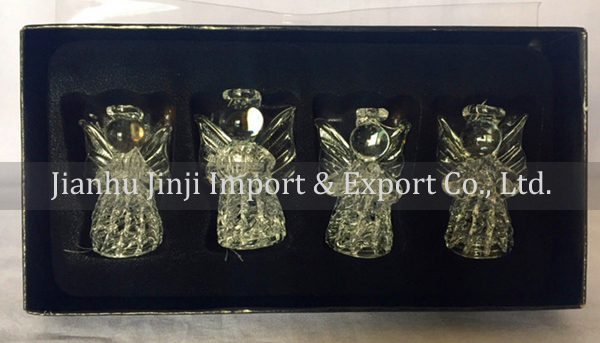 Christmas glass angel