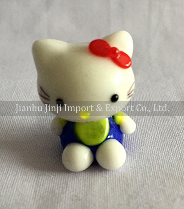 Glass ketty cat