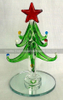 glass christmas tree 