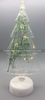 glass christmas tree 